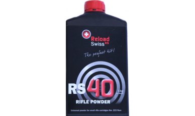 Reload Swiss RS40 Rifle Powder 1KG