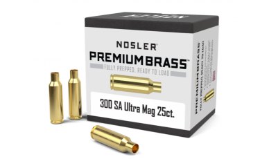 Nosler 300 SA Ultra Mag Premium Brass (25ct) 10228