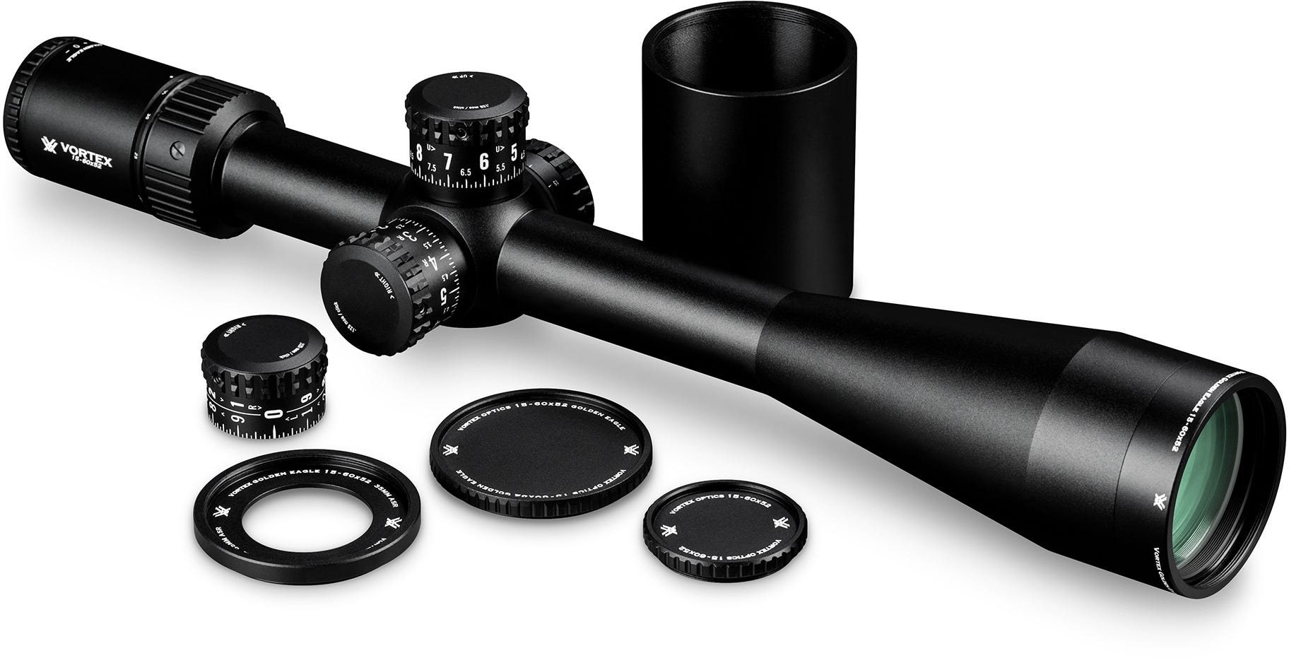 Vortex Optics Vortex Golden Eagle HD 15-60x52 Rifle Scope - Rifleman ...