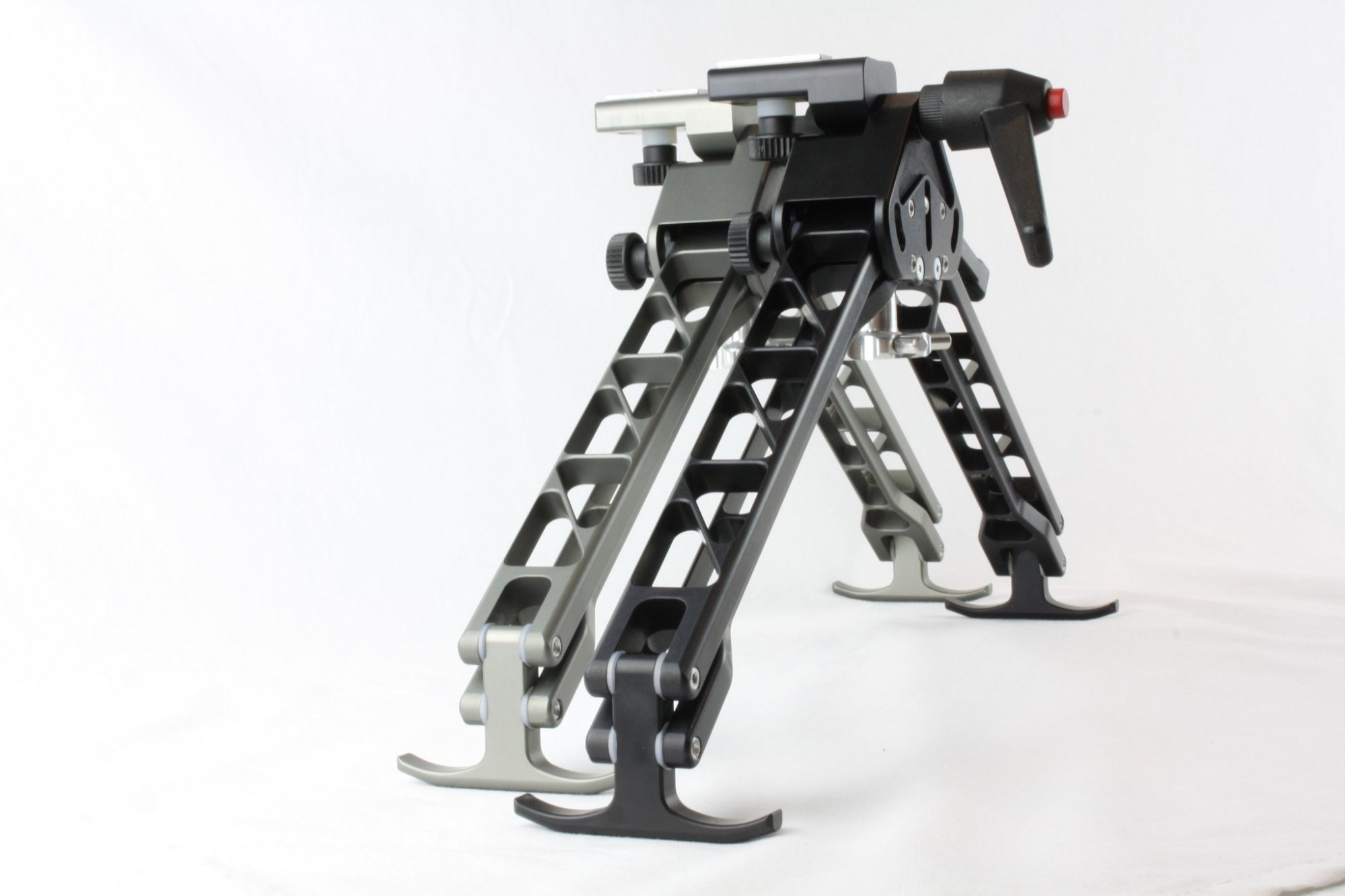 Hunting Explorer V8 Rifle Bipods Can Be Tilted 360 Degrees, Tactical Bipod 6.5-9 Inch Picatinny Rail Folding Tripod Adjustable Rail Clamp