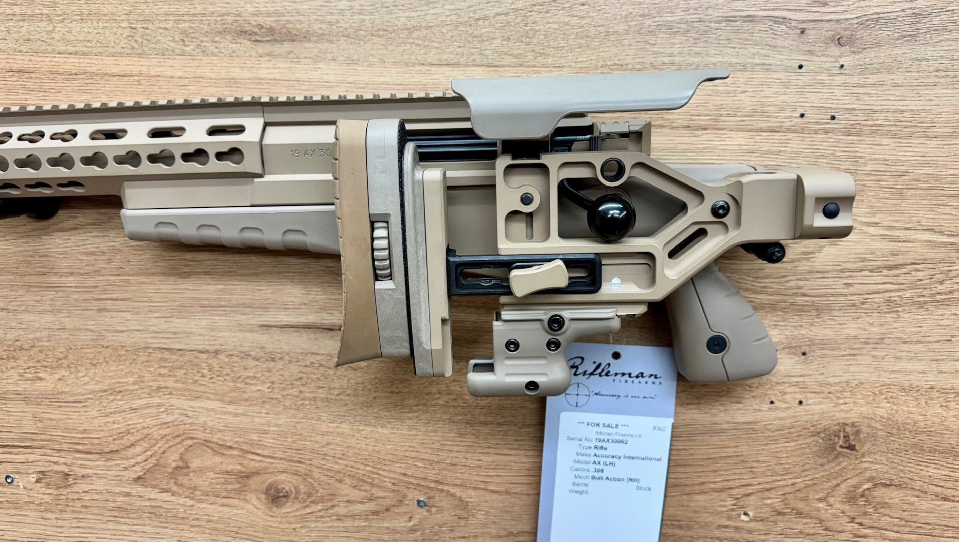 Accuracy International AX Rifle Left Handed - Rifleman Firearms