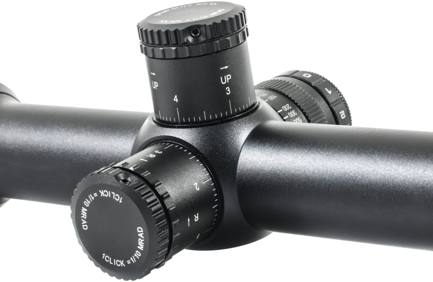 Wulf WULF Hurricane 6.525x50 SFP Illuminated Half Mildot 0.1MRAD Side