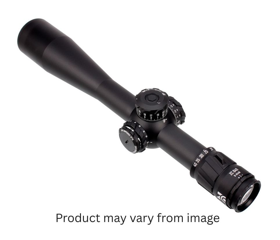 ZCO ZC 8-40x56 MPCT1X 10 Mil LCK FFP Illuminated Black Rifle Scope ...