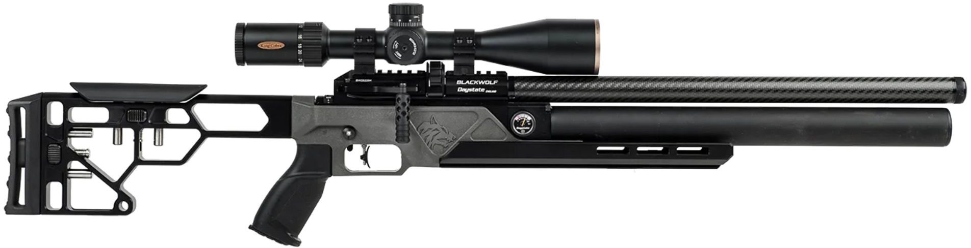 Daystate Black Wolf Zero PCP Air Rifle (Cylinder) - Rifleman Firearms