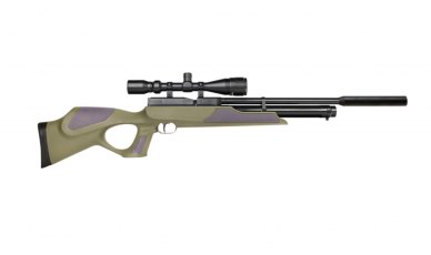 Weihrauch HW 100 T Synthetic Stock Green / Grey PCP Air Rifle