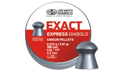 JSB Diabolo Exact Express Air Rifle Pellets .177
