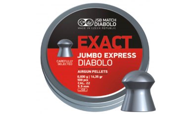JSB Exact Jumbo Express Air Rifle Pellets .22