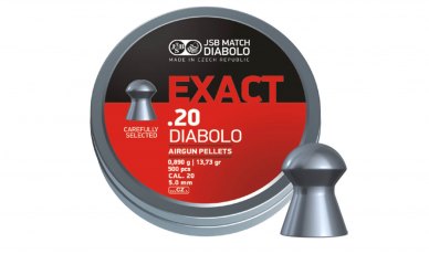 JSB Diabolo Exact Air Rifle Pellets .20