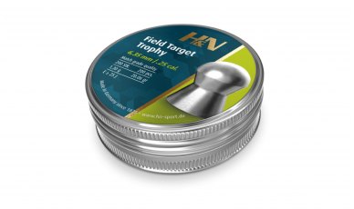 H&N Field Target Trophy Air Rifle Pellets .25
