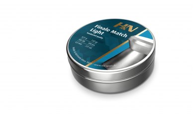 H&N Finale Match Light Air Rifle Pellets .177