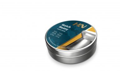 H&N Match Heavy Air Rifle Pellets .177