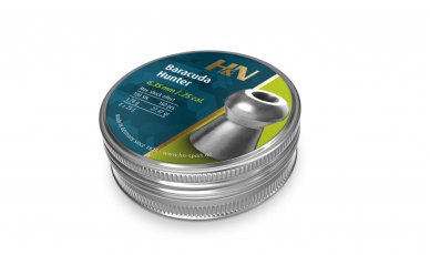 H&N Baracuda Hunter Air Rifle Pellets .25
