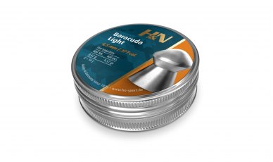 H&N Baracuda Light Air Rifle Pellets .177