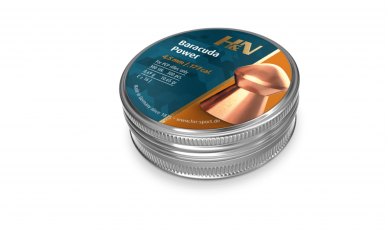 H&N Baracuda Power Air Rifle Pellets .177