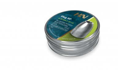 H&N Slug HP 23 gr Air Rifle Pellets .25