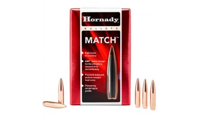 Hornady 30 CAL 155gr BTHP Match (3039)