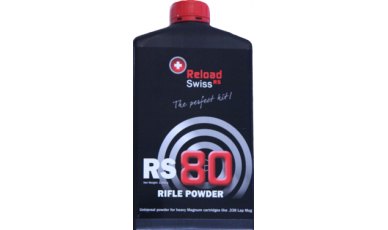 Reload Swiss RS80 Rifle Powder 1KG