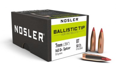Nosler 7mm 140gr Ballistic Tip® Hunting (50ct) 28140 Nosler 7mm 140gr Ballistic Tip® Hunting (50ct) 28140