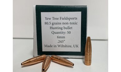 Yew Tree Fieldsports Non Toxic 6mm Bullets