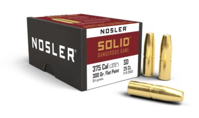 Nosler 375 Caliber 300gr (50ct) Solid