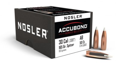 Nosler 30 Caliber 165gr AccuBond® (50ct) 55602