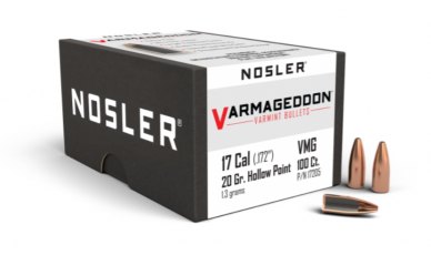 Nosler 17 Caliber 20gr FBHP Varmageddon® (100ct) 17205