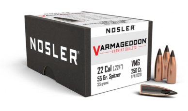 Nosler 22 Caliber 55gr FB Tipped Varmageddon® (250ct) 17270