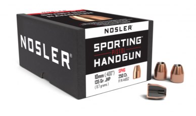 Nosler 10mm 135gr JHP Sporting Handgun (250ct) 44852