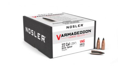 Nosler 22 Caliber 55gr FB Tipped Varmageddon® (500ct) 17291
