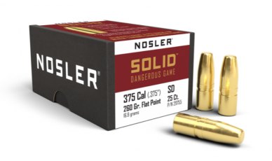 Nosler 375 Caliber 260gr Solid (25ct) 29755