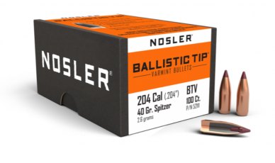 Nosler 20 Caliber 40gr Ballistic Tip® Varmint (100ct) 52111