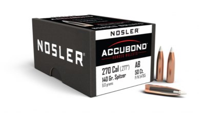 Nosler 270 Caliber 140gr AccuBond® (50ct) 54765