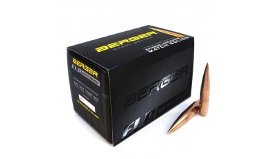 Berger 375 Calibre 379 Grain ELR Match Solid Bullets Rifle Bullet (37379)