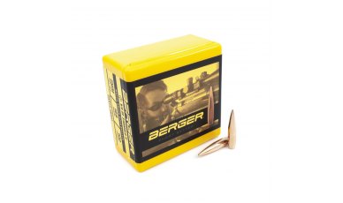 Berger 7 mm 168 Grain Very Low Drag (VLD) Target Rifle Bullet (28401)