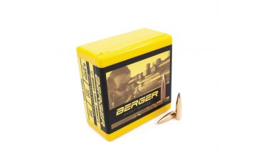 Berger 6.5 mm 130 Grain Very Low Drag (VLD) Target Rifle Bullet (26403)