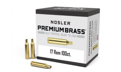Nosler 17 Rem Premium Brass (100ct) 10128