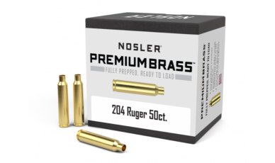 Nosler 204 Ruger Premium Brass (50ct) 10056