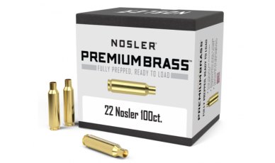 Nosler 22 Nosler Premium Brass (25ct) 10067