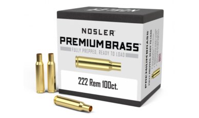 Nosler 222 Rem Premium Brass (100ct) 10058
