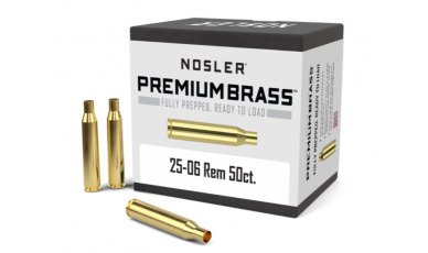 Nosler 25-06 Rem Premium Brass (50ct) 10132