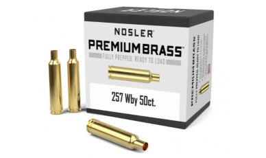 Nosler 257 WBY Premium Brass (50ct) 10138