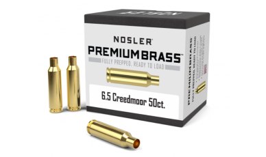 Nosler 6.5mm Creedmoor Premium Brass (50ct) 44824