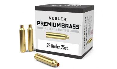 Nosler 26 Nosler Premium Brass (25ct) 10140