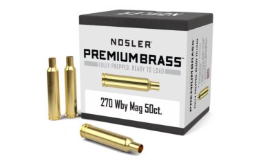 Nosler 270 Wby Premium Brass (50ct) 10147