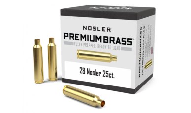 Nosler 28 Nosler Premium Brass (25ct) 10150