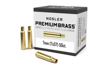 Nosler 7x57 Mauser Premium Brass (50ct) 44507
