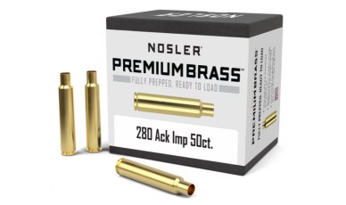 Nosler 280 Ack Imp Premium Brass (50ct) 10175