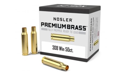 Nosler 308 Win Custom Brass (50ct) 10225
