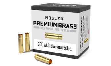 Nosler 300 AAC Blackout Premium Brass (50ct) 45123