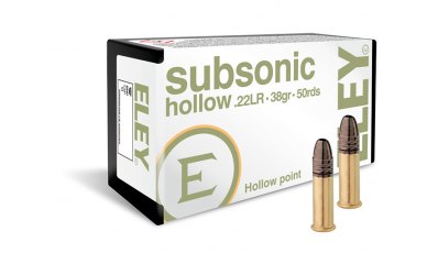 ELEY Subsonic Hollow .22 LR